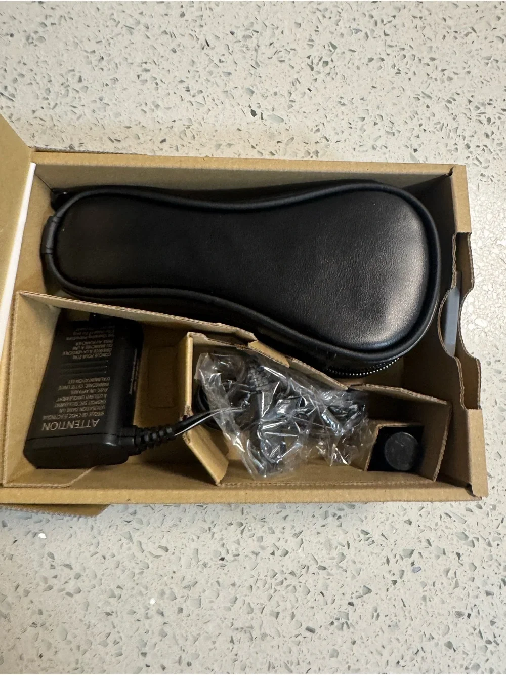 Panasonic Black and Gold Wet/Dry Electric Shaver
